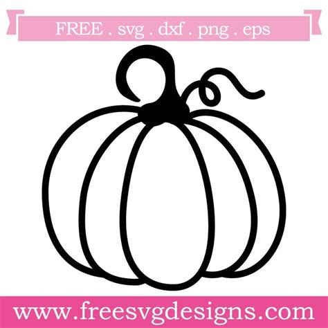 Download Free Pumpkin SVG Files DXF Files