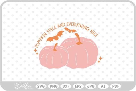 Download Free Pumpkin Spice Everything DXF Files