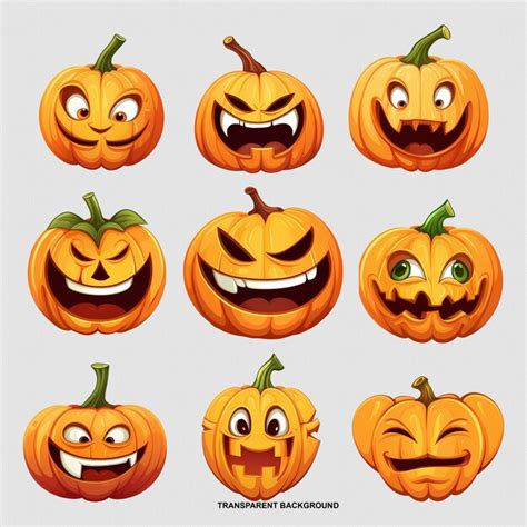Download Free Pumpkin faces Files Free PSD Mockups