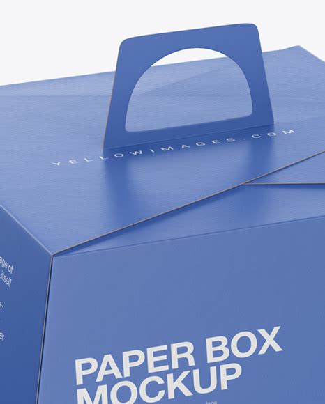 Download Free Pyramid Paper Box Mockup PSD Yellow Images Free Mockups PSD Files