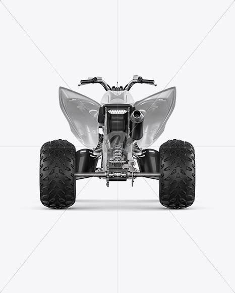 Download Free Quad Bike Mockup - Back View PSD Generator