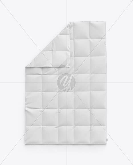 Download Free Quilt Blanket Mockup - Top View PSD Generator