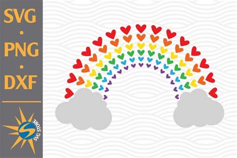 Download Free Rainbow Numbers SVG, PNG, DXF Digital Files Include DXF Files