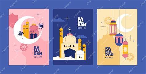 Download Free Ramadan. Greeting cards set. DXF Files