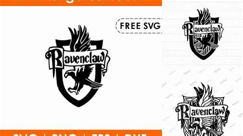 Download Free Ravenclaw Words Files For Crafts