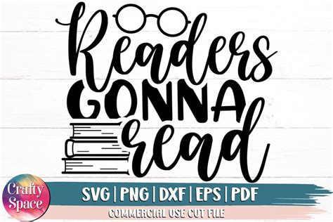 Download Free Readers gonna read SVG Cut File Commercial Use Free PSD Mockups