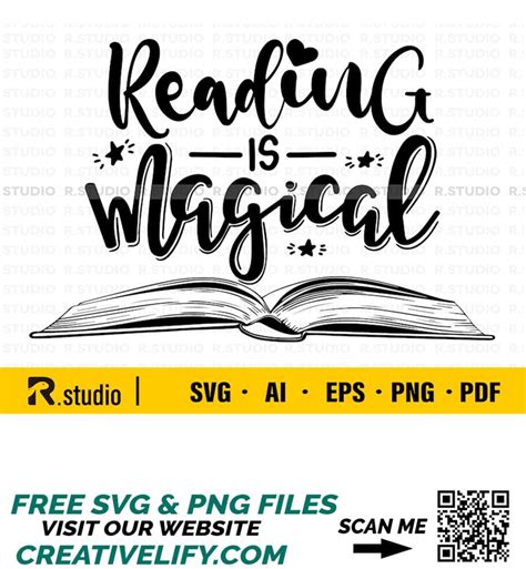 Download Free Reading Is Magical For Cricut