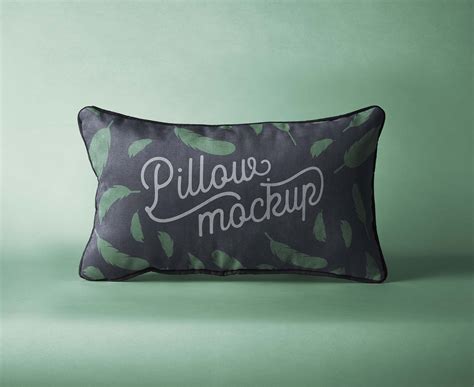 Download Free Rectangular Pillow Mockup PSD for Branding