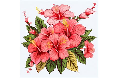 Download Free Red Flowers sublimation. Design for printing. Commercial Use Free PSD Mockups