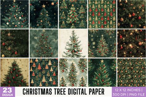 Download Free Red Images, Christmas Tree, Digital Printable Images