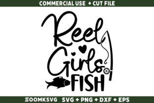 Download Free Reel Girls, Know How to Fish SVG Cut File 077 DXF Files