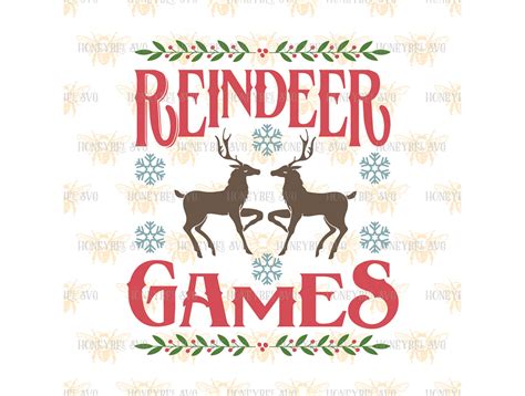 Download Free Reindeer Games Commercial Use DXF Files