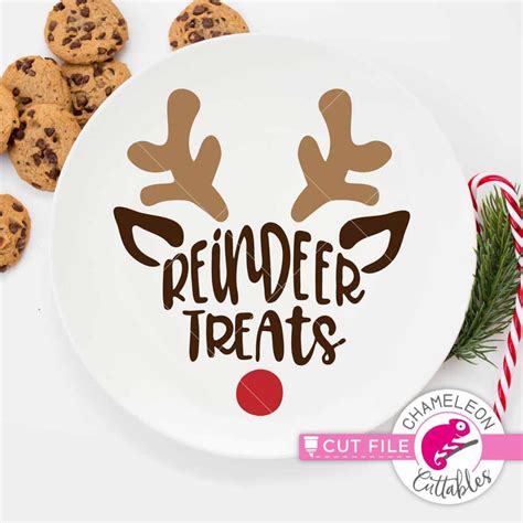 Download Free Reindeer Treats SVG Files DXF Files