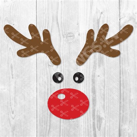 Download Free Reindeer face design DXF Files