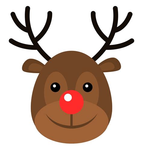 Download Free Reindeer face design Easy Edite