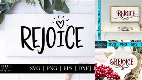 Download Free Rejoice SVG Files