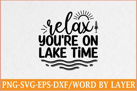 Download Free Relax You're On Beach Time DXF Files