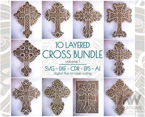 Download Free Religious Bundle Volume 1 Cricut SVG DXF Files