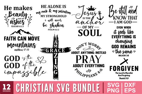Download Free Religious Bundle Volume 1 Files for Cricut