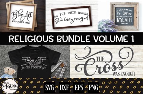 Download Free Religious Bundle Volume 1 For Crafts