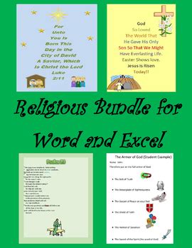 Download Free Religious Bundle Volume 1 Printable