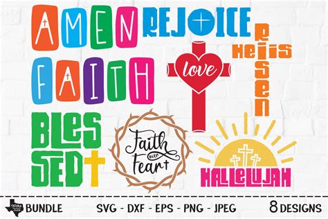 Download Free Religious Bundle Volume 1 Silhouette DXF Files