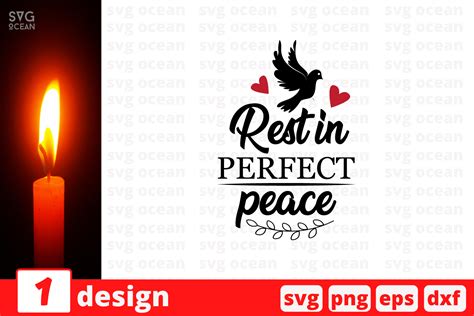 Download Free Rest in perfect peace SVG Cut File Cricut SVG Free PSD Mockups