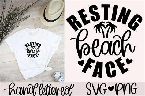 Download Free Resting beach face svg Easy Edite