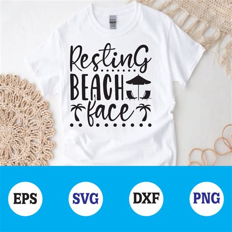 Download Free Resting beach face svg Files