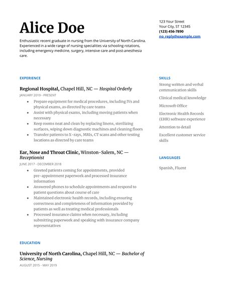 Free Resume Builder Google