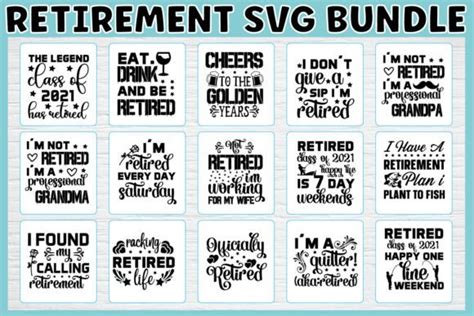 Retire in Style with Free SVG Images: Enhance Your Retirement Planning with High-Quality Graphics!