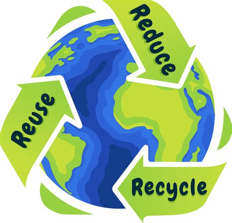 Download Free Reuse Reduce Recycle Save The Earth Day Files DXF Files
