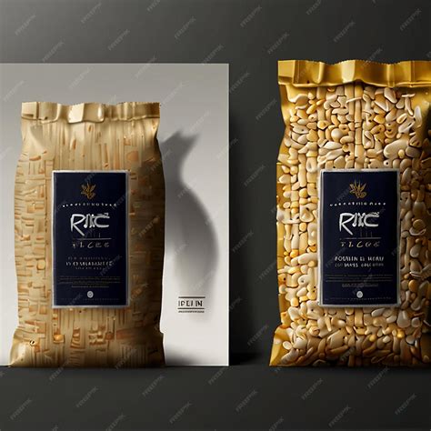 Download Free Rice Package Mockup PSD Generator PSD Files