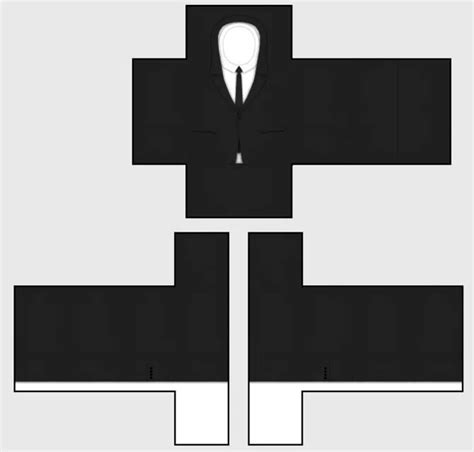 Free Roblox Black Suit and White Shirt Roblox Clothes Free Graphic 