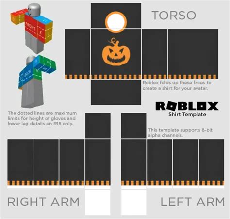Free Roblox Clothing Pumpkin Sweater Roblox Clothes Free 