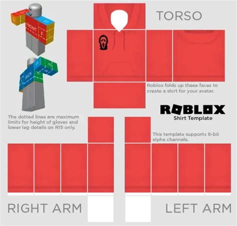 Free Roblox Clothing Scream Face Hoodie Roblox Clothes Free 
