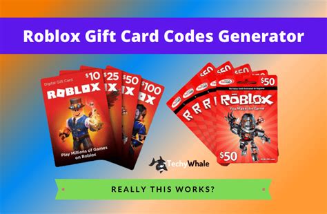 Free Roblox Gift Card Code Generator No Human Verification 