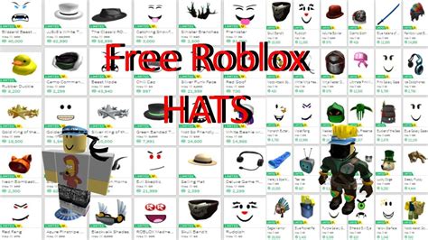 Free Roblox Hats IDs - updated June 2023