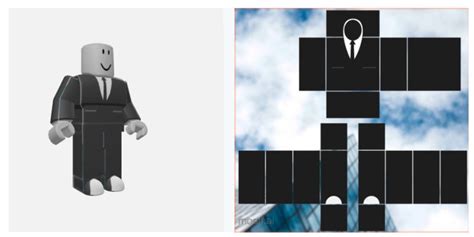 Free Roblox Template Black Suit with Vest Roblox Clothes Free 