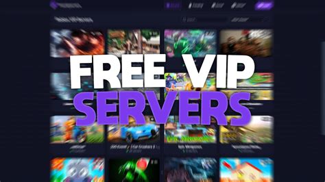 Free Roblox VIP Servers