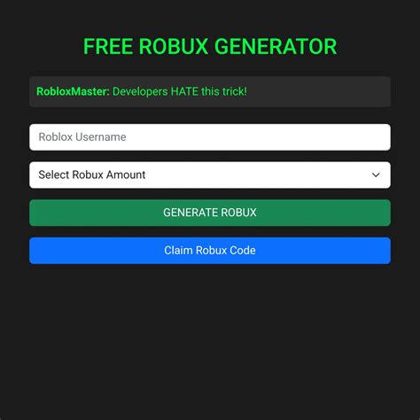 Free Robux Generator | Devpost