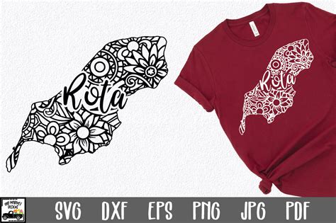 Download Free Rota SVG File - Rota Mandala Design Files DXF Files