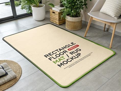 Download Free Rug Mockup PSD Generator