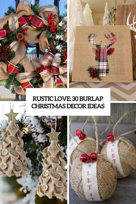 Download Free Rustic Christmas Burlap Files For Crafts