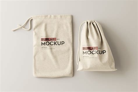 Download Free Rustic Christmas Burlap Files Free PSD Mockups