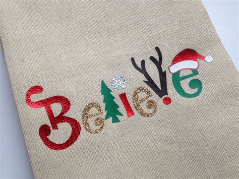 Download Free Rustic Christmas Burlap Silhouette DXF Files