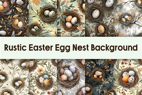 Download Free Rustic Easter 14 Patterned/Textured Background Papers Images