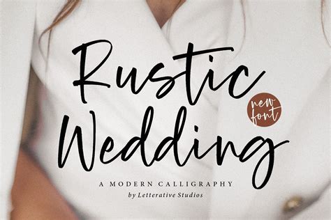 Say 'I Do' to Free Rustic Wedding Fonts: Create an Enchanting Ceremony with These Charming Typeface Finds!