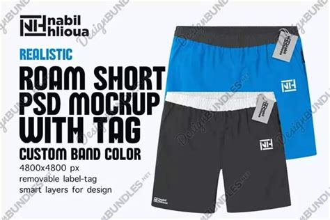 Download Free SHORTS MOCKUP PSD Templates Object Mockups PSD Files