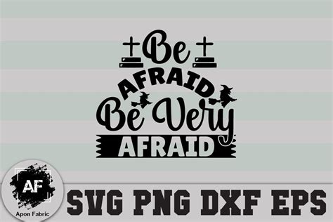 Free SVG Be Afraid & Do it Anyway SVG Cut File / Positive SVG Design